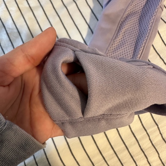 Under Armour - Purple Funnel-Neck Cropped Sweatshirt - Picture 4 of 6